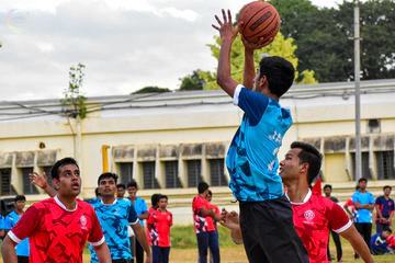 Arjunas vs Bharatas Basketball Match Photos 2024-25