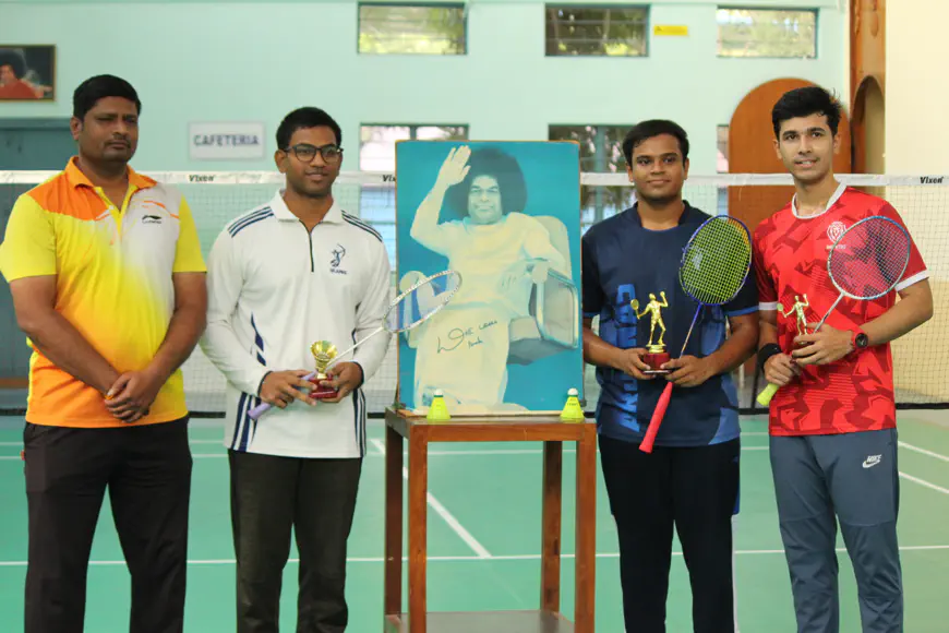 Badminton finals Match Photos 2025-26