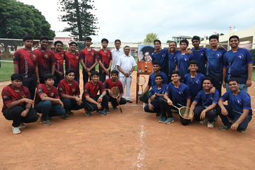 Arjunas vs Bharatas Ball badminton Match Photos 2025-26