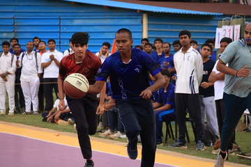Arjunas vs Bharatas Basketball Match Photos 2025-26