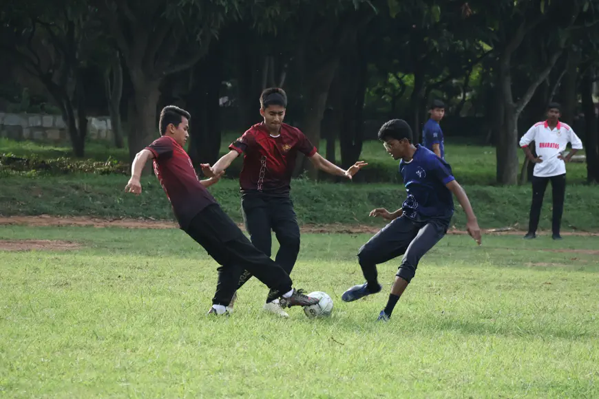 Arjunas vs Bharatas Football Match Photos 2025-26